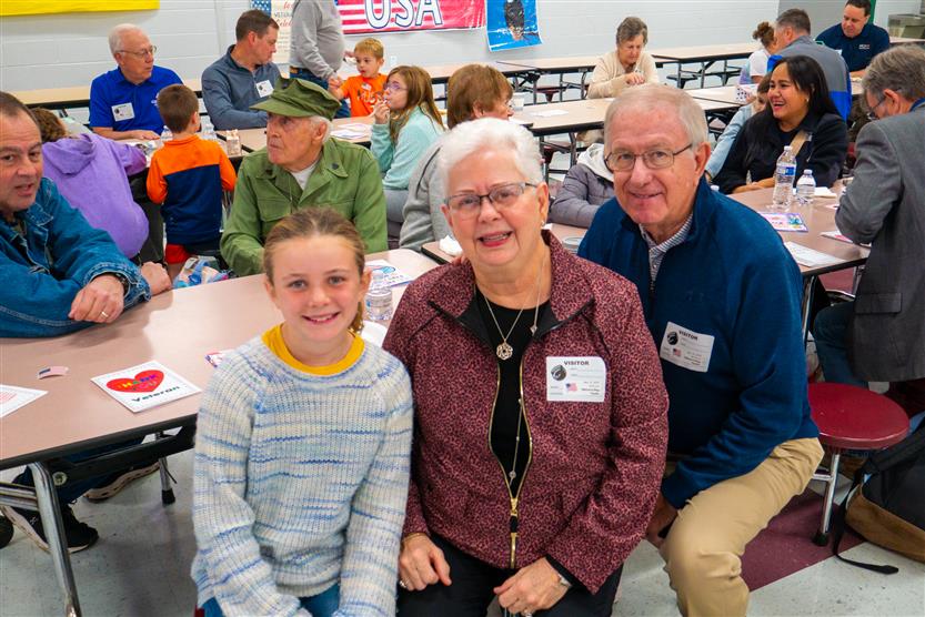 Students celebrate Veterans Day